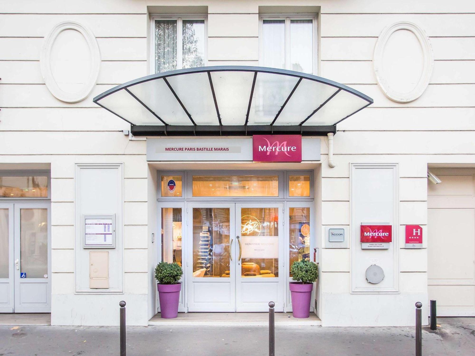 Mercure Paris Bastille Marais Exterior foto